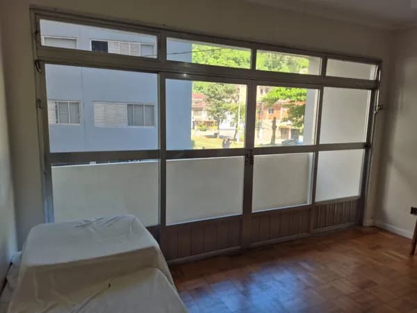 Apartamento para venda 2 dormitórios + dep emp, mais de 100m² - Próximo à praia - José Menino em Santos
