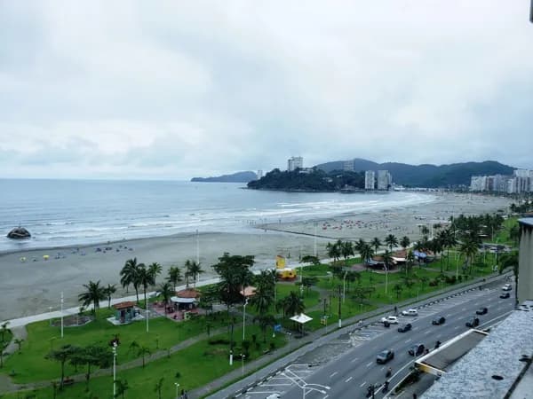 Apartamento com 3 dormitórios à venda, 94 m² por R$ 600.000,00 - Itararé - São Vicente/SP