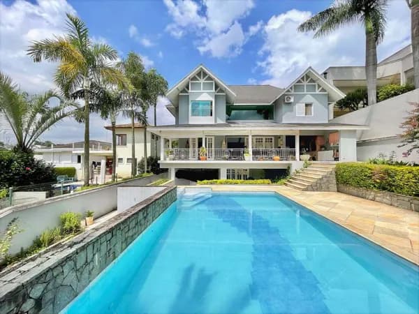 Cond São Paulo II - Casa linda, 4 suítes, piscina, gourmet, condomínio completo!