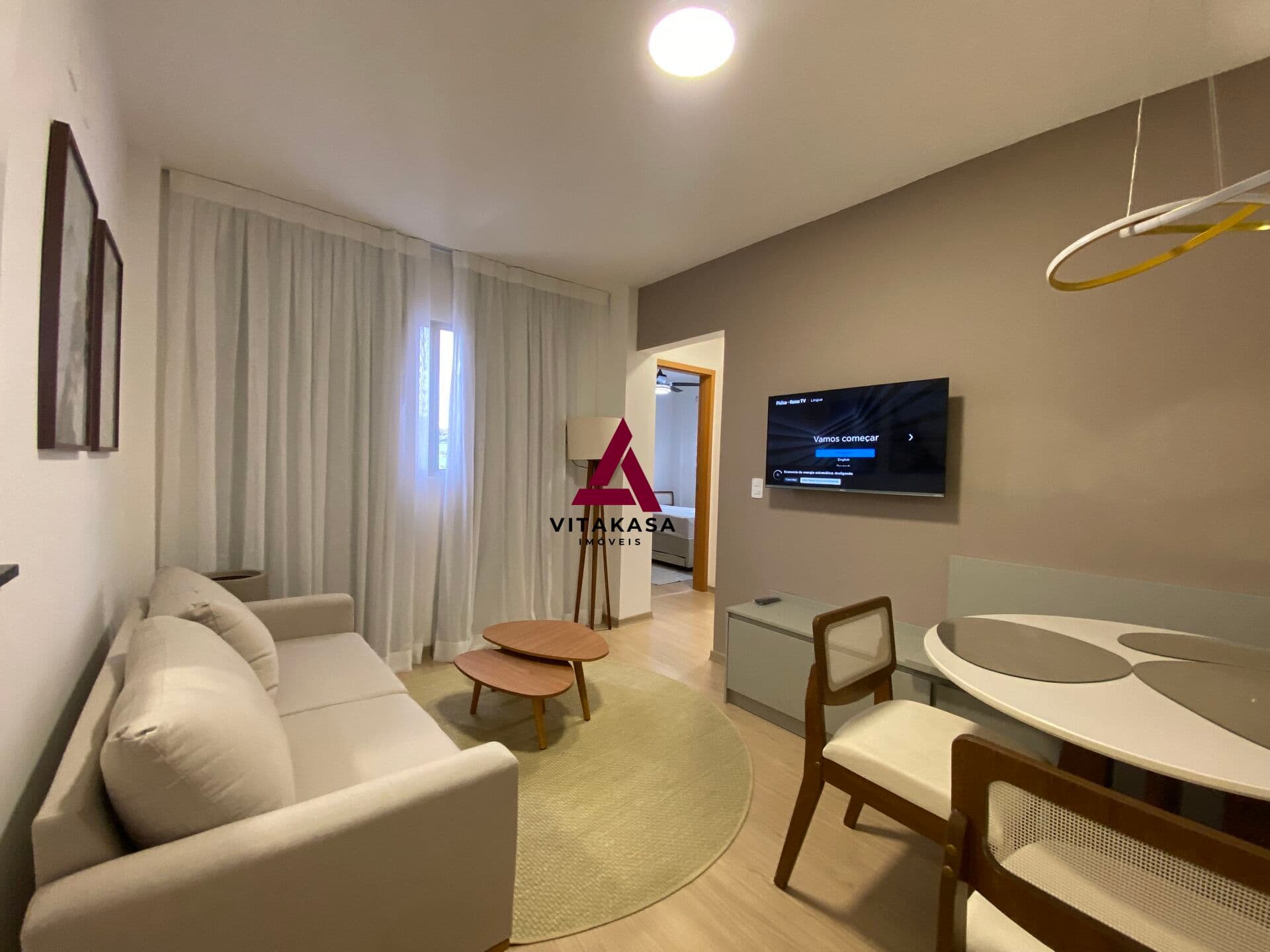 Apartamento 2 Quartos Todo Mobiliado | Primeira Locação | Completo!