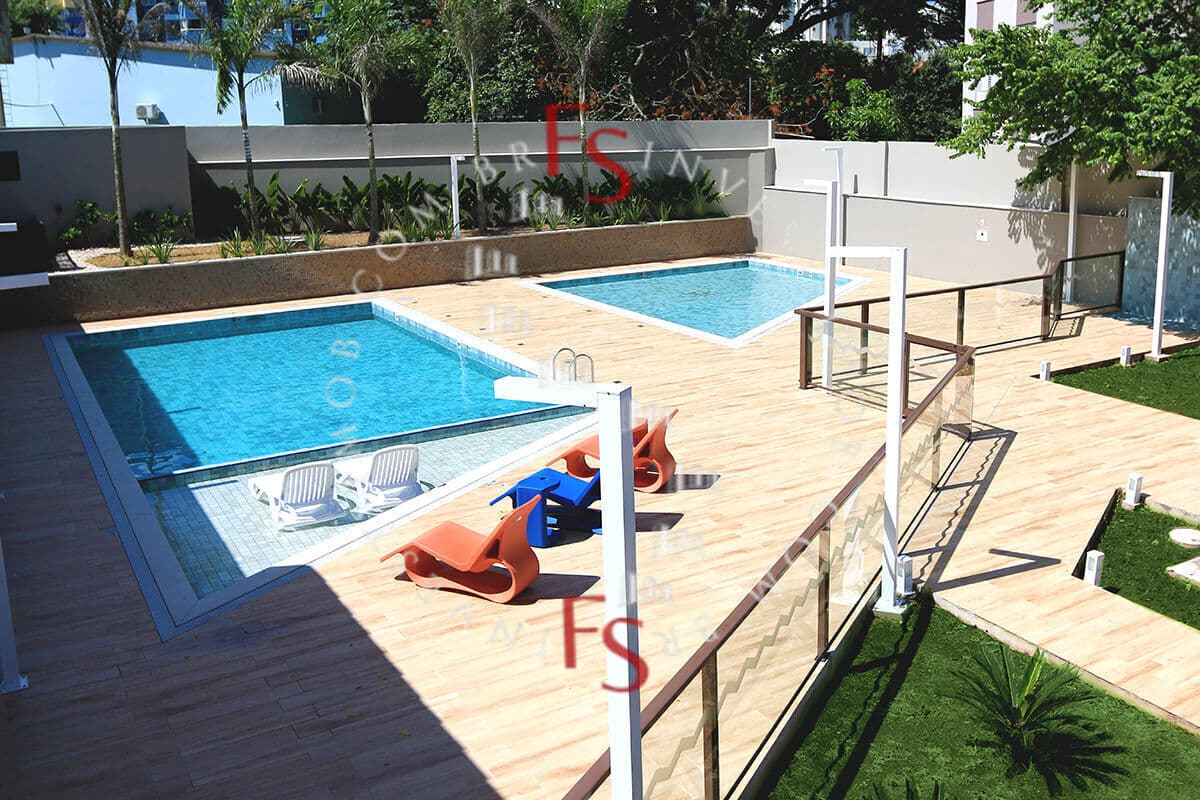 APARTAMENTO SEMI MOBILIADO EM CONDOMINIO COM VARIADA INFRA NO ITACORUBI