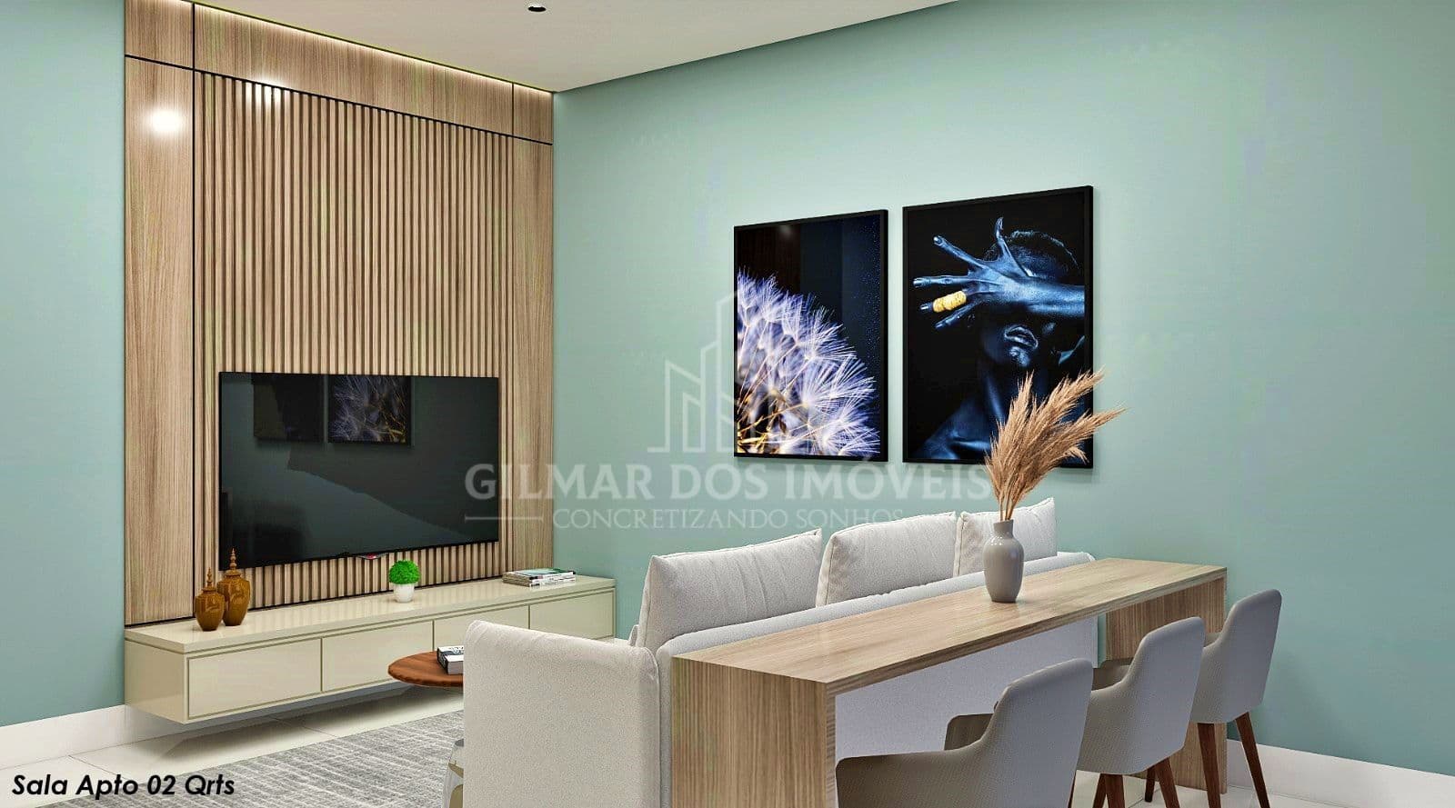 Apartamento à venda 3 quartos sendo 1 suíte, Bairro Veneza