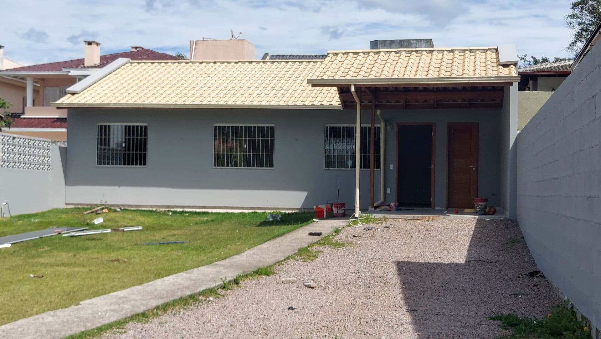 Casa no santa Mônica com ótimo terreno !