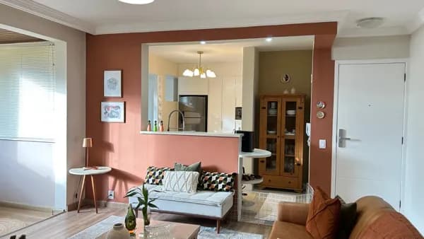 Apartamento na rua Duarte Schutel, junto à Beira Mar Norte em Florianópolis.