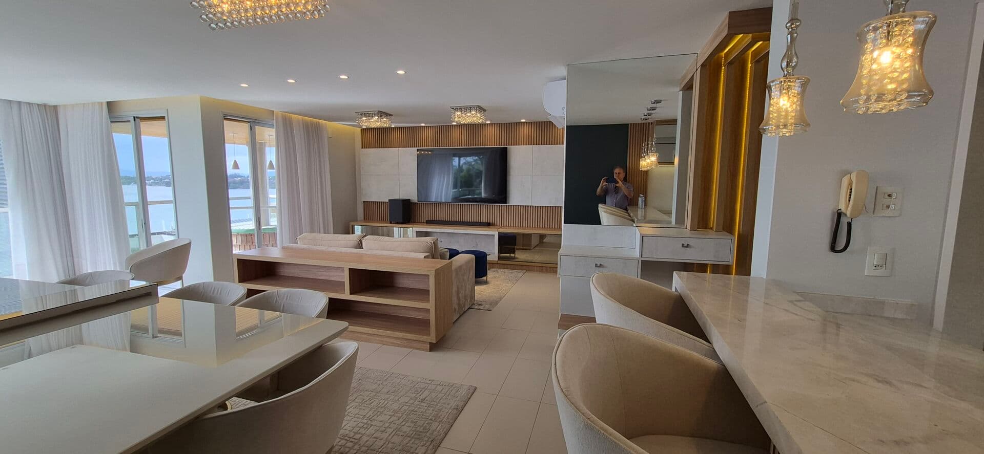 Apartamento Alto Padrão em João Paulo, mobiliado em Florianópolis/SC