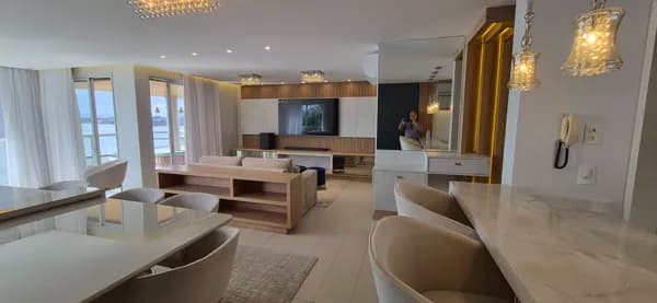 Apartamento Alto Padrão em João Paulo, mobiliado em Florianópolis/SC