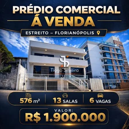 Prédio Comercial à Venda no Estreito – Florianópolis