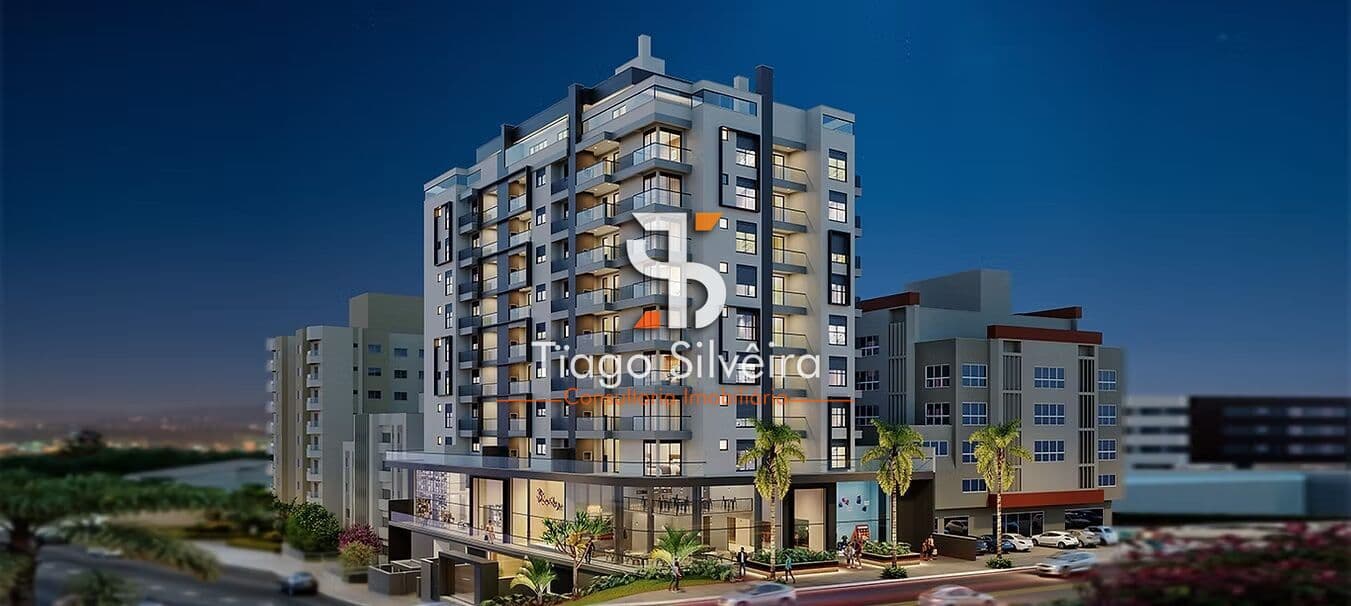 Apartamento 1 dormitório à venda no Edifício Rafael Moritz – Trindade, Florianópolis/SC