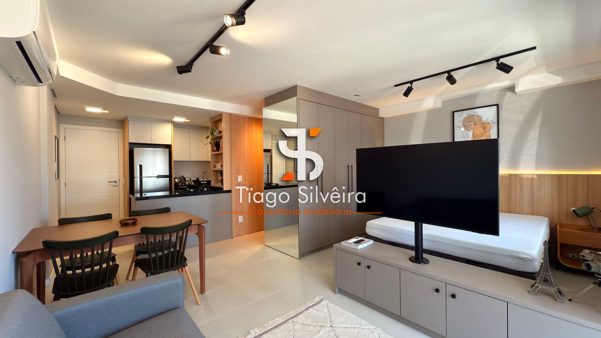 Studio Mobiliado à Venda | Mont Blanc Tower – Estreito, Florianópolis