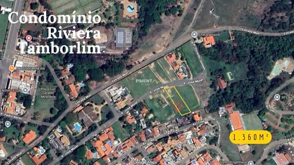 Terreno em Condomínio Riviera Tamborlim em Americana/SP