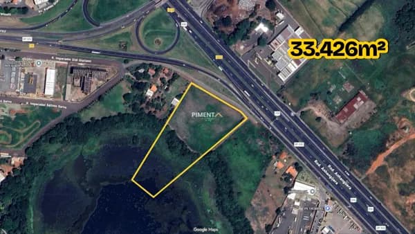 Área Industrial às Margens da Rodovia Anhaguera em Americana-SP