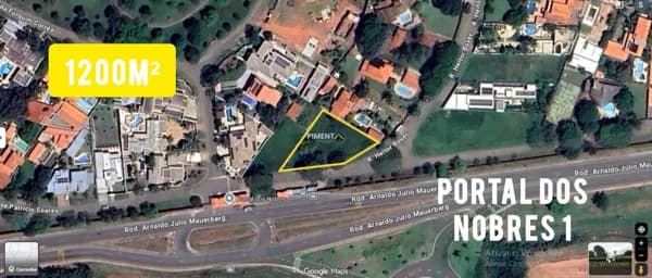 Terreno no Condomínio Fechado Portal dos Nobres 1 em Americana/SP