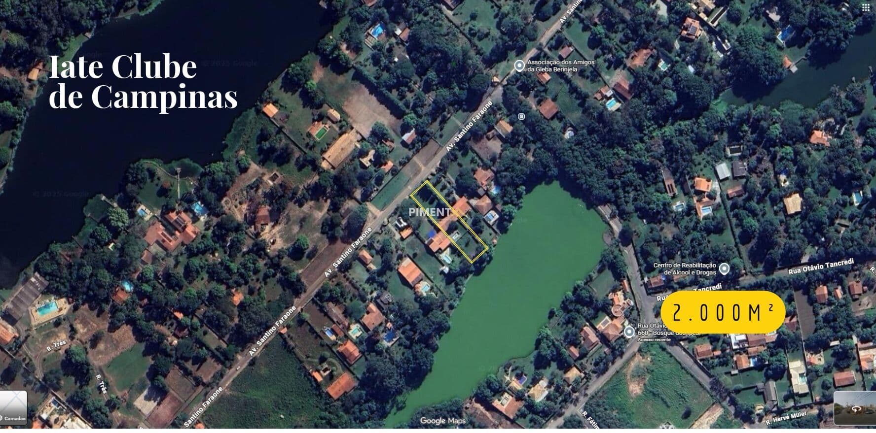 Chácara no Iate Clube de Campinas, Americana/SP