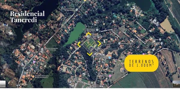 Terrenos de 1000m² (cada um) no Residencial Tancredi, Americana/SP