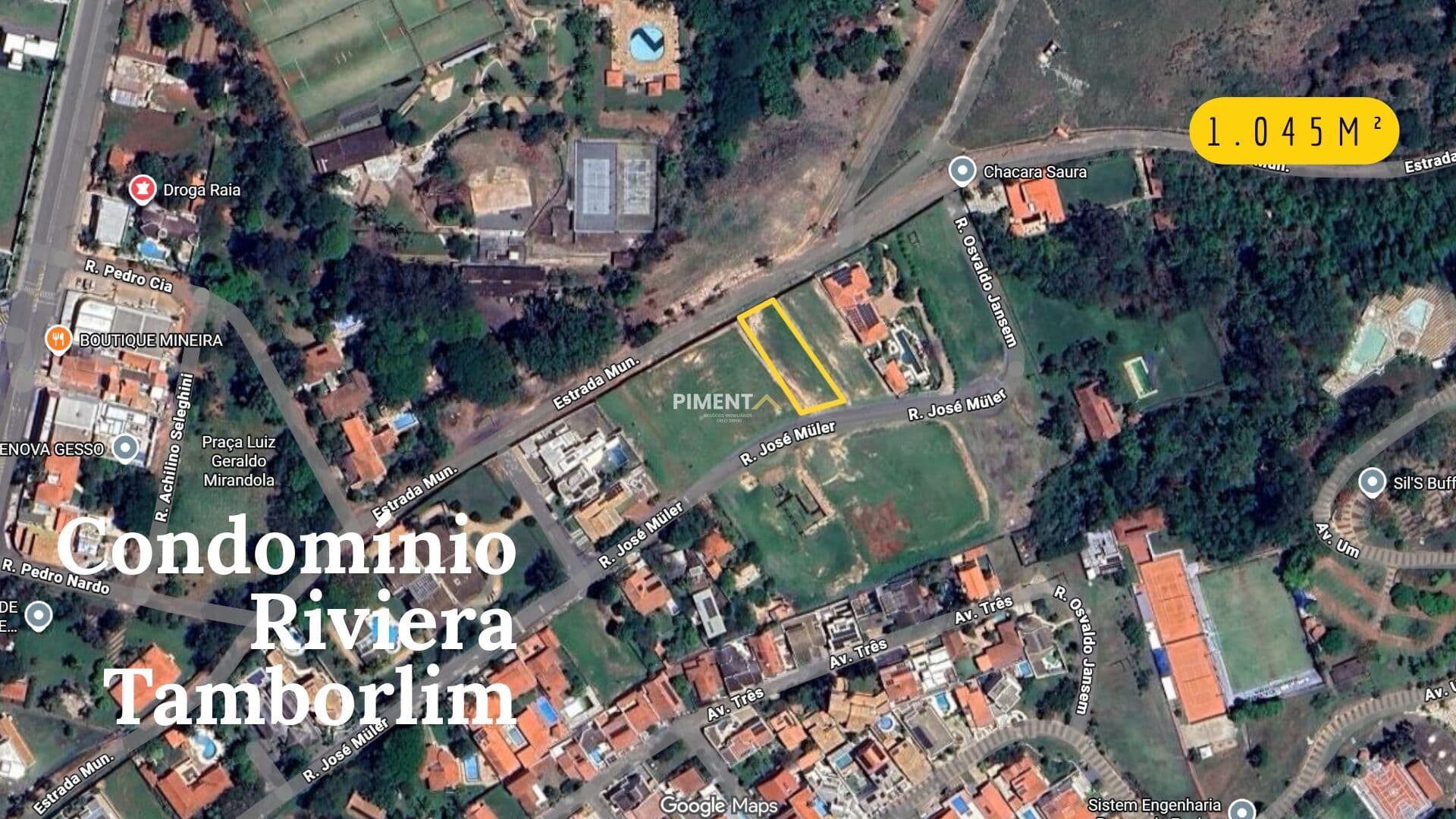 Terreno em Condomínio Riviera Tamborlim em Americana/SP