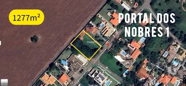 Terreno no Condomínio Fechado Portal dos Nobres 1 em Americana/SP