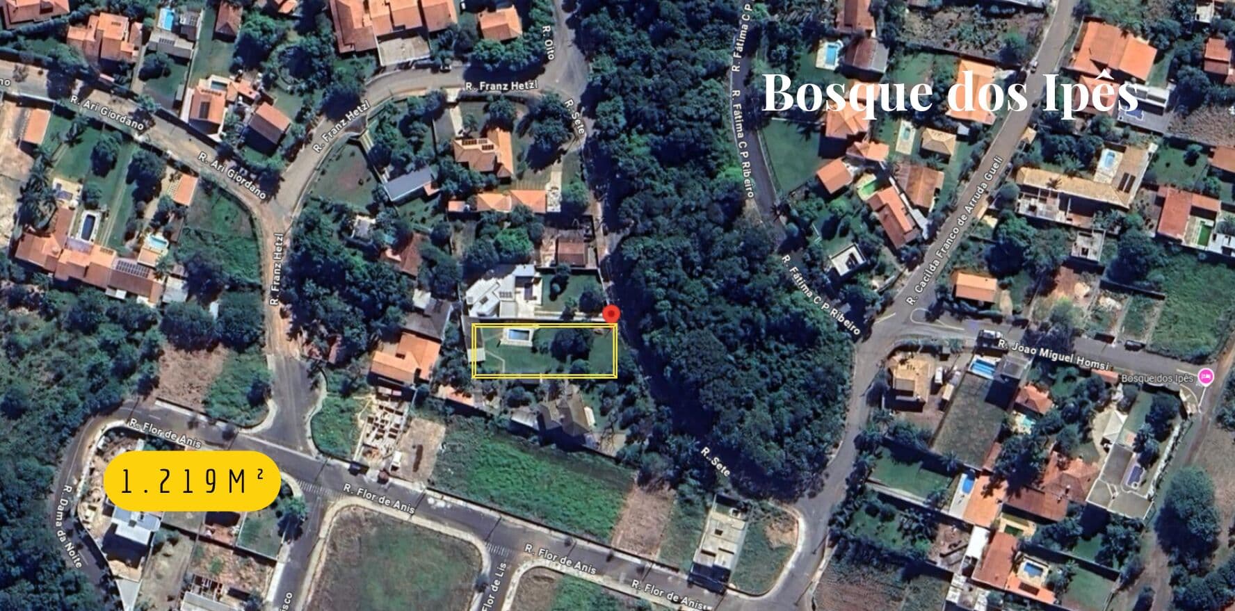 Chácara no Bosque dos Ipês, Americana/SP