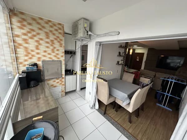 Apartamento 2 quartos sendo 1 suíte mobiliado no Bela Vista, Gaspar/SC