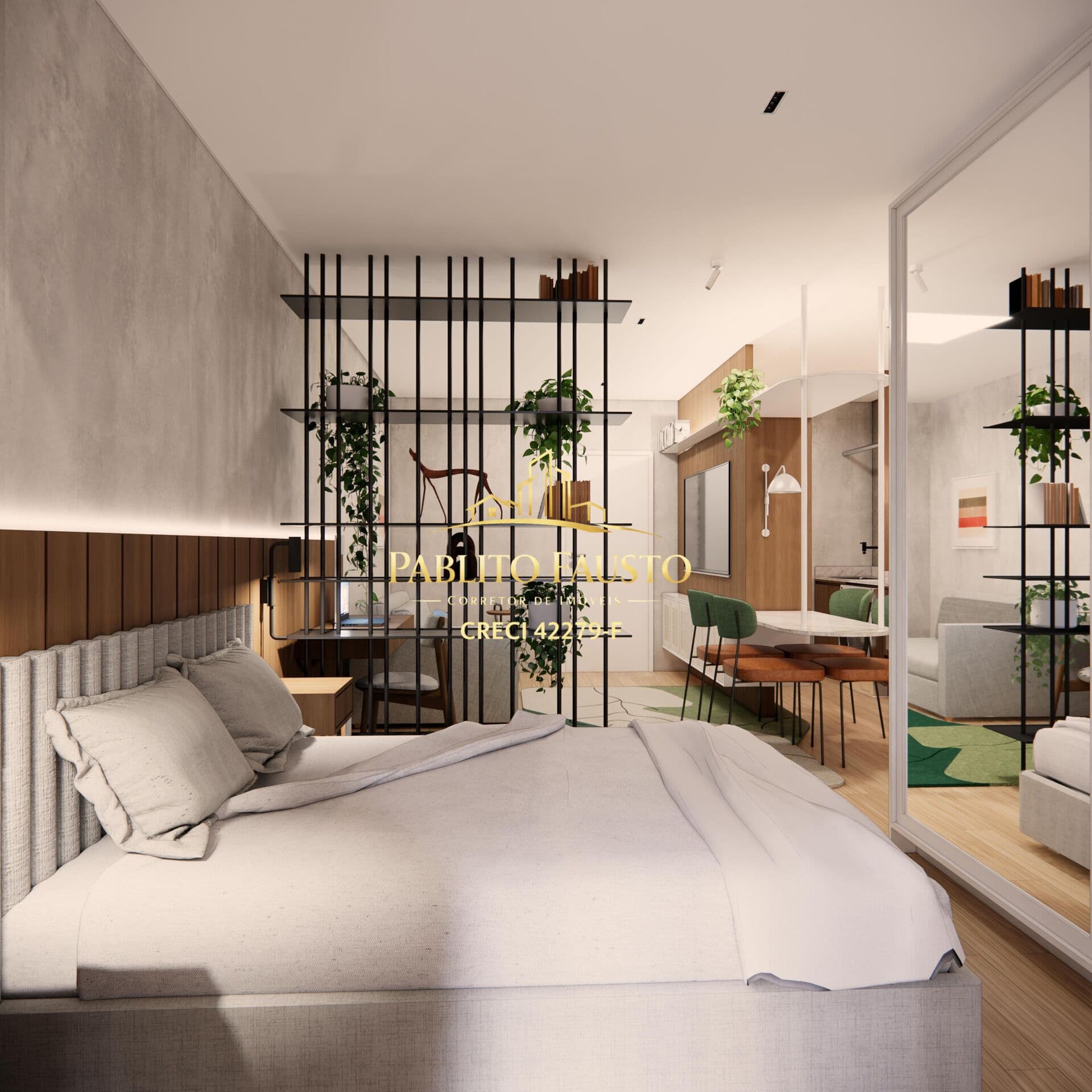 Loft de 35m² com Lazer de Clube no Bairro Gaspar Mirim | Gaspar