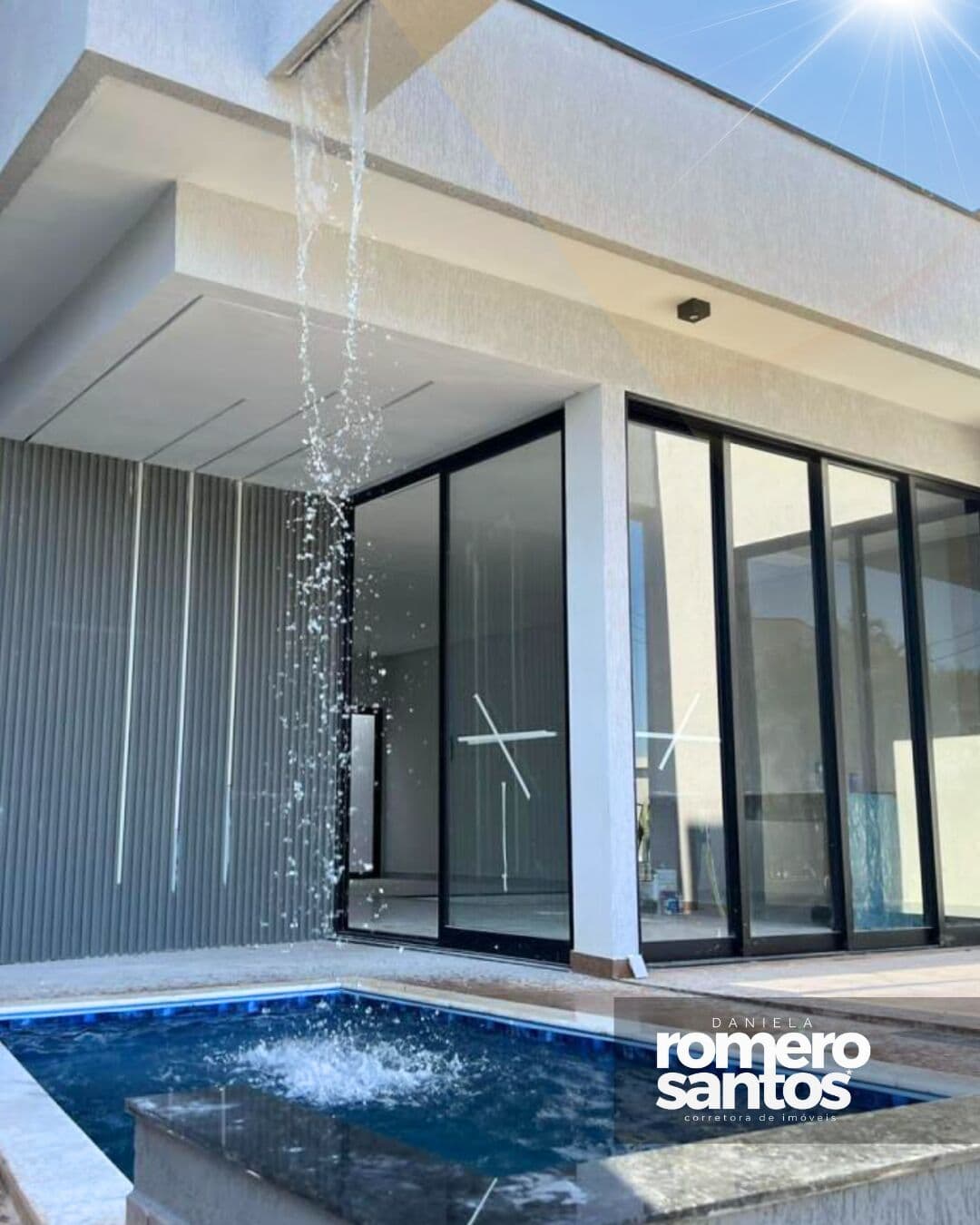 Casa Moderna linda e nova