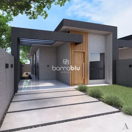 Casa Alto Padrão com 2 dormitórios (1 suíte), 60,00m² no bairro Vila Nova - Barra Velha/SC