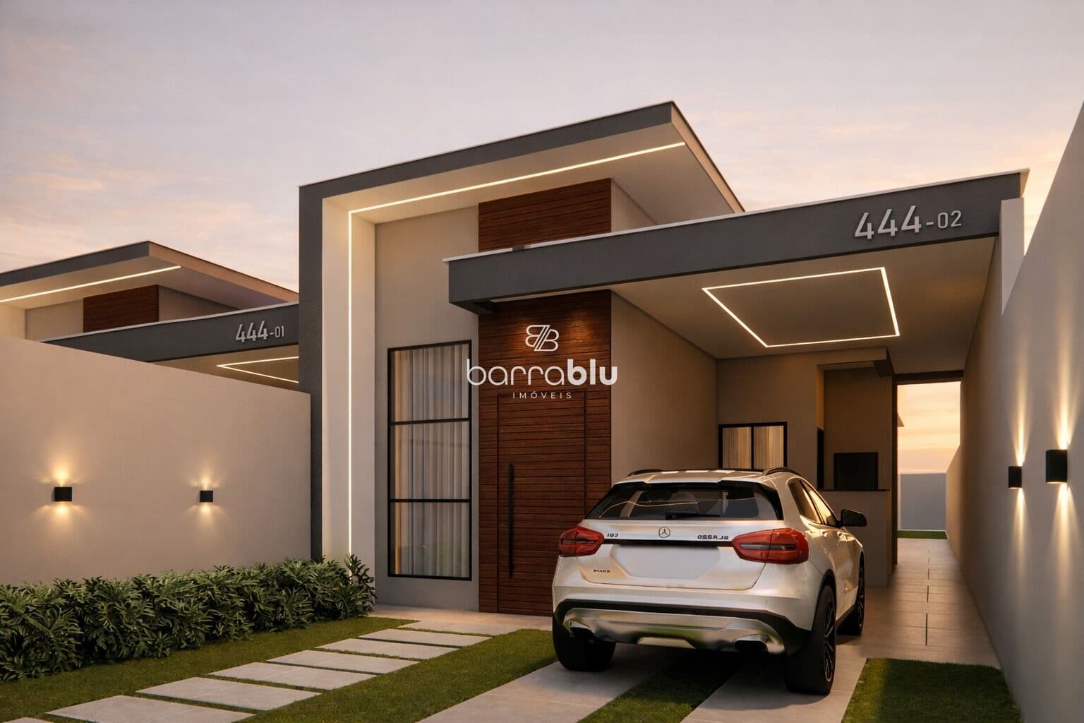 Casa 3 quartos (1 suíte) 85,92m² com ótimo acabamento - Nova Barra Velha - Barra Velha/SC