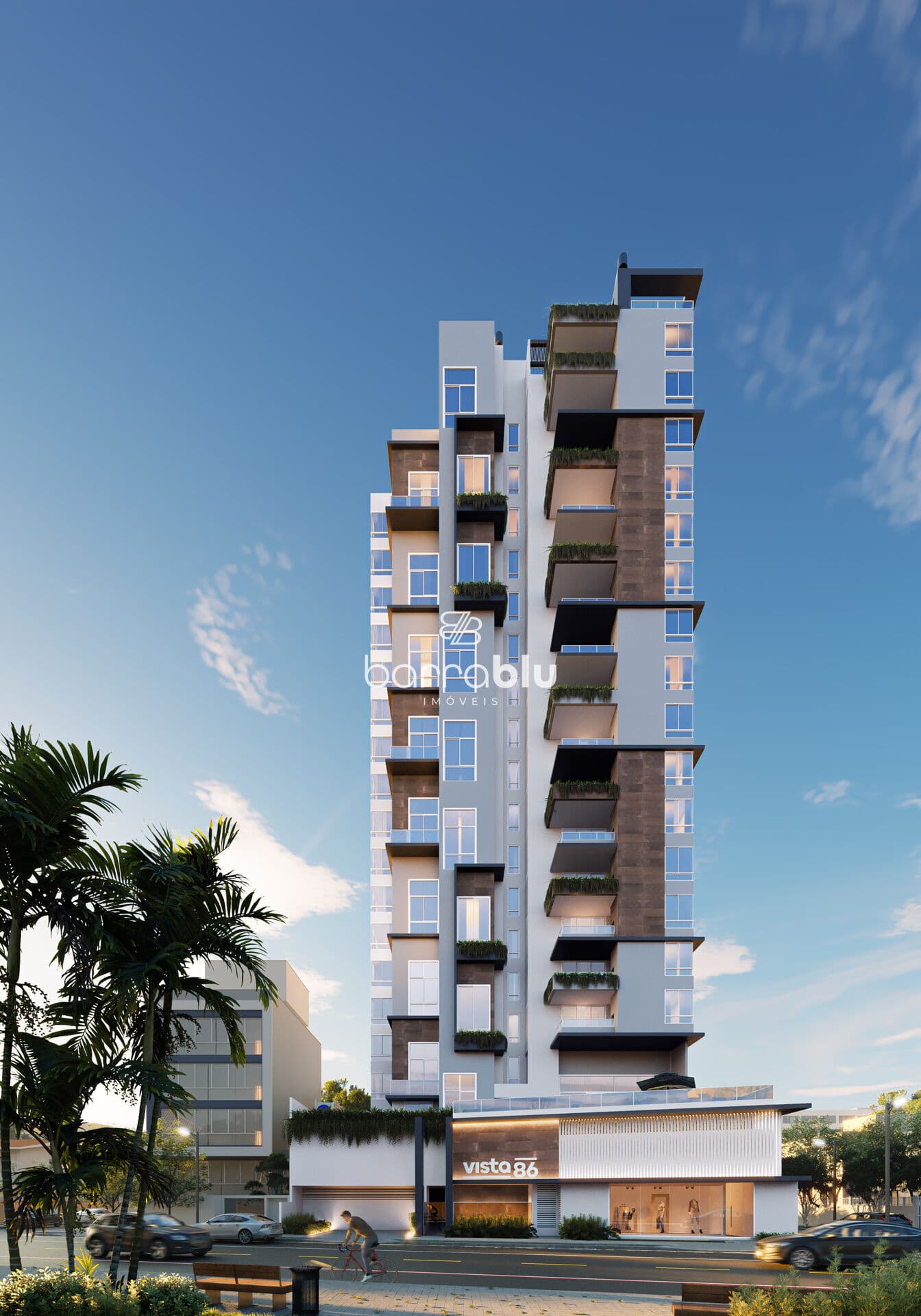 Apartamento com 02 Suítes vista permanente para o mar .Ed Vista 86 na Praia de Itajubá, Barra Velha - SC