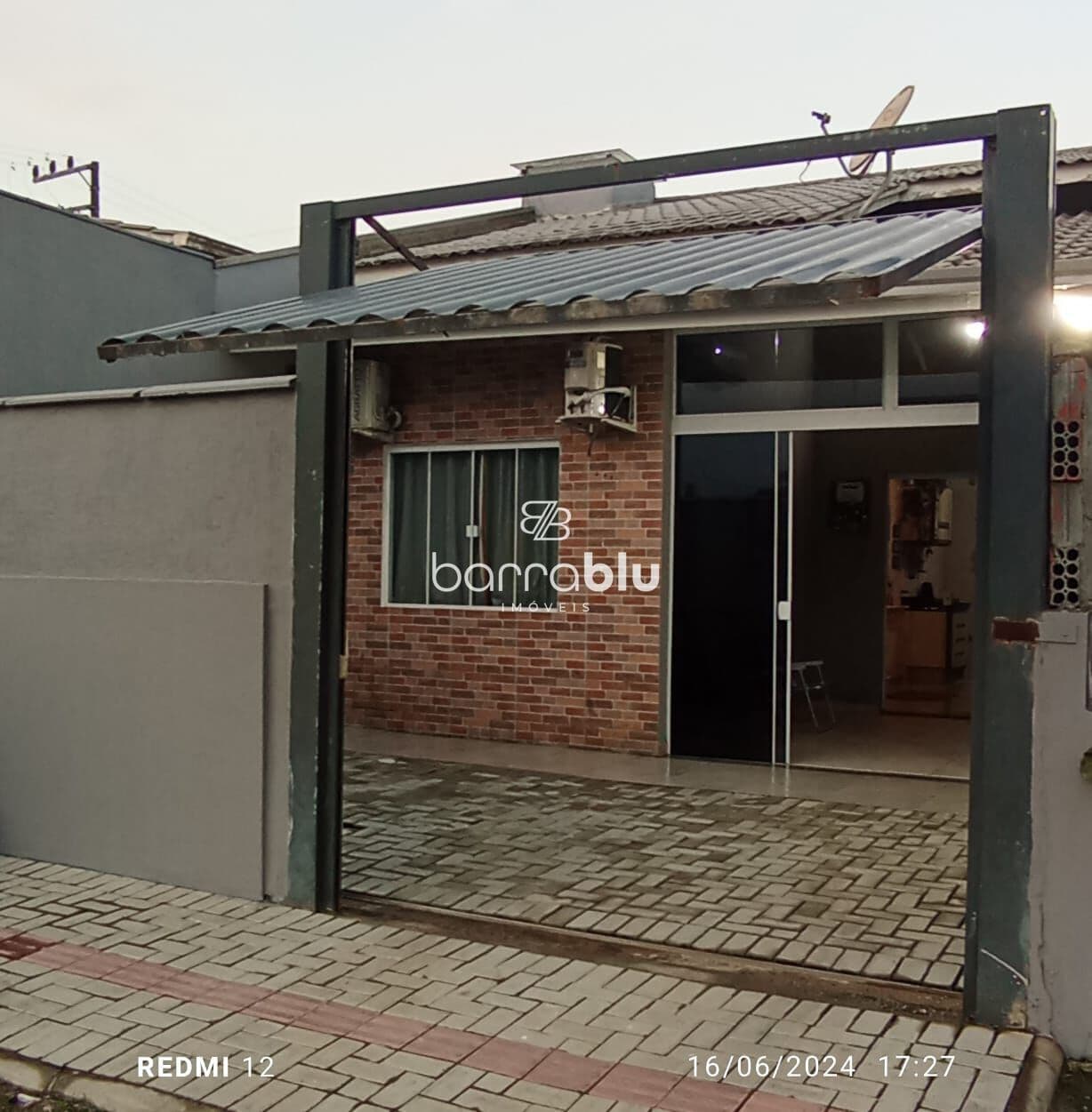 Casa de 2 dormitórios (54,84m²), bairro Quinta dos Açorianos - Barra Velha/SC