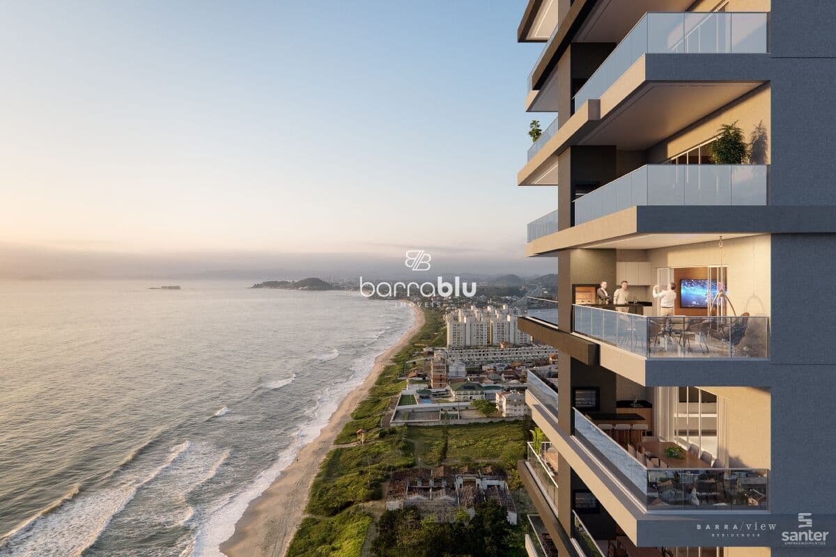 Apartamentos 2 a 3 quartos (1 suíte) - Praia do Tabuleiro - 82 a 303 m² Barra View Residences