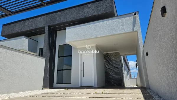 Casa geminada 3 quartos (1 suíte) 84 m² - Nova Barra Velha