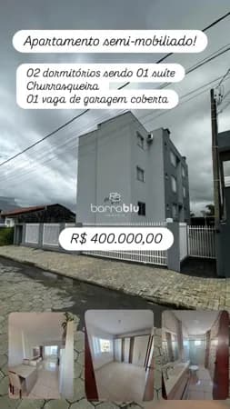 Apto 2 quartos (1 suíte) - de 400mil por 320mil
