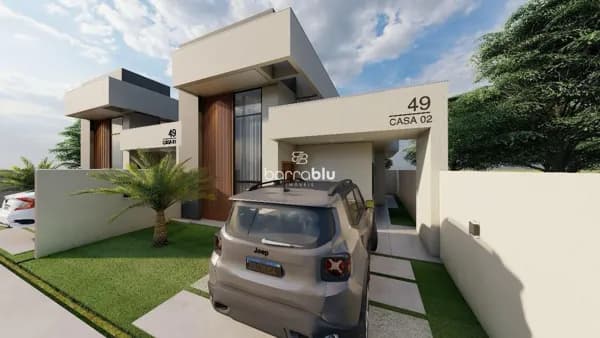 Casa com 2 dormitórios (1 suíte), 68,50m² no bairro Quinta dos Açorianos - Barra Velha/SC.