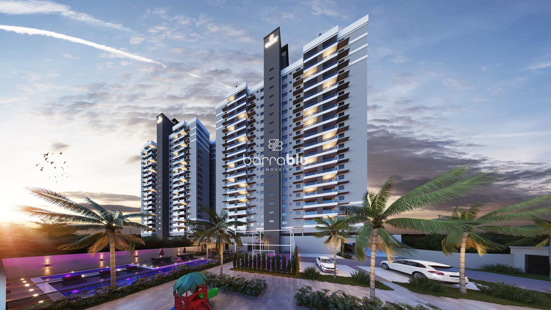 Apartamento 3 quartos (1 suíte) 76,08m² na Praia da Armação do Itapocorói - Penha/SC