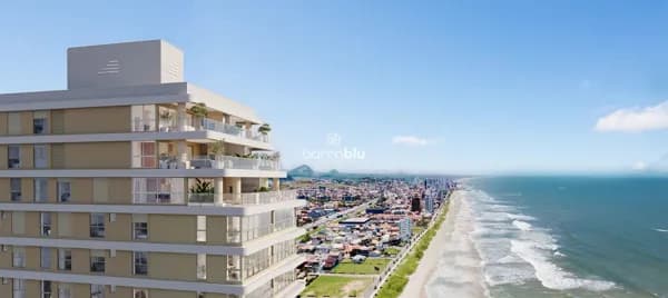 Apartamentos frente mar 3 e 4 quartos (suítes) 132 a 151 m² Positano Tabuleiro