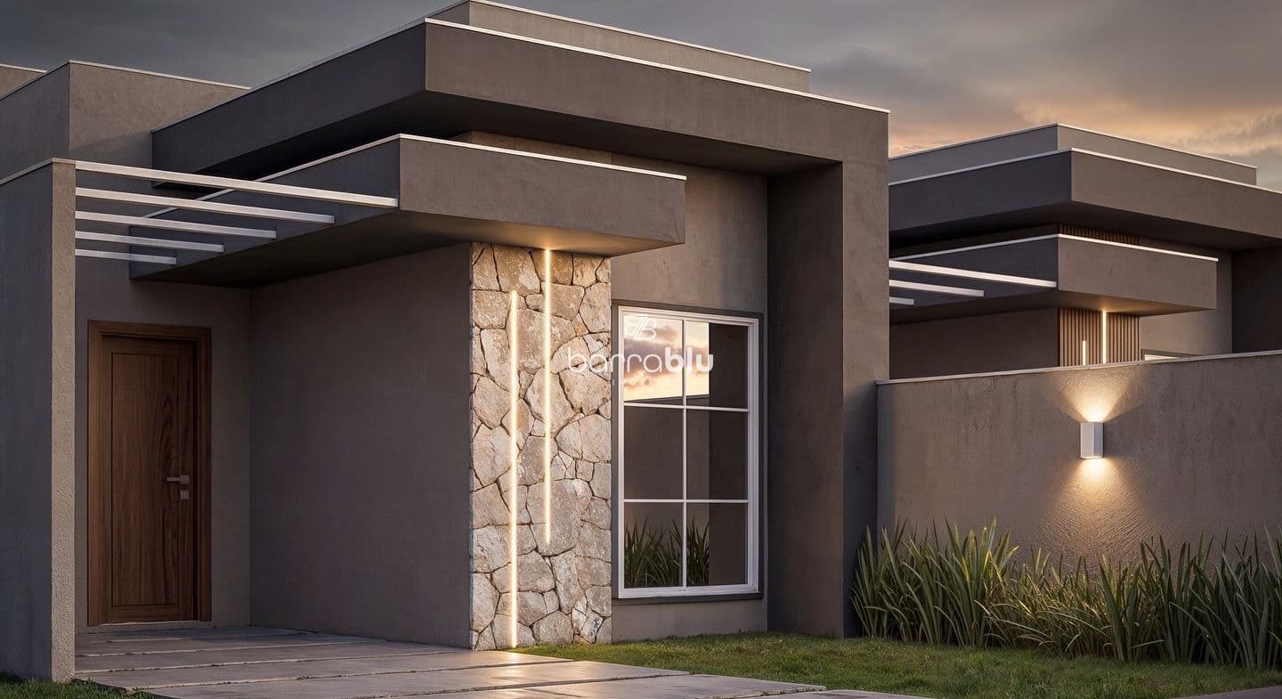 Casa Alto Padrão com 2 dormitórios (1 suíte), 58,00m² no bairro Vila Nova - Barra Velha/SC