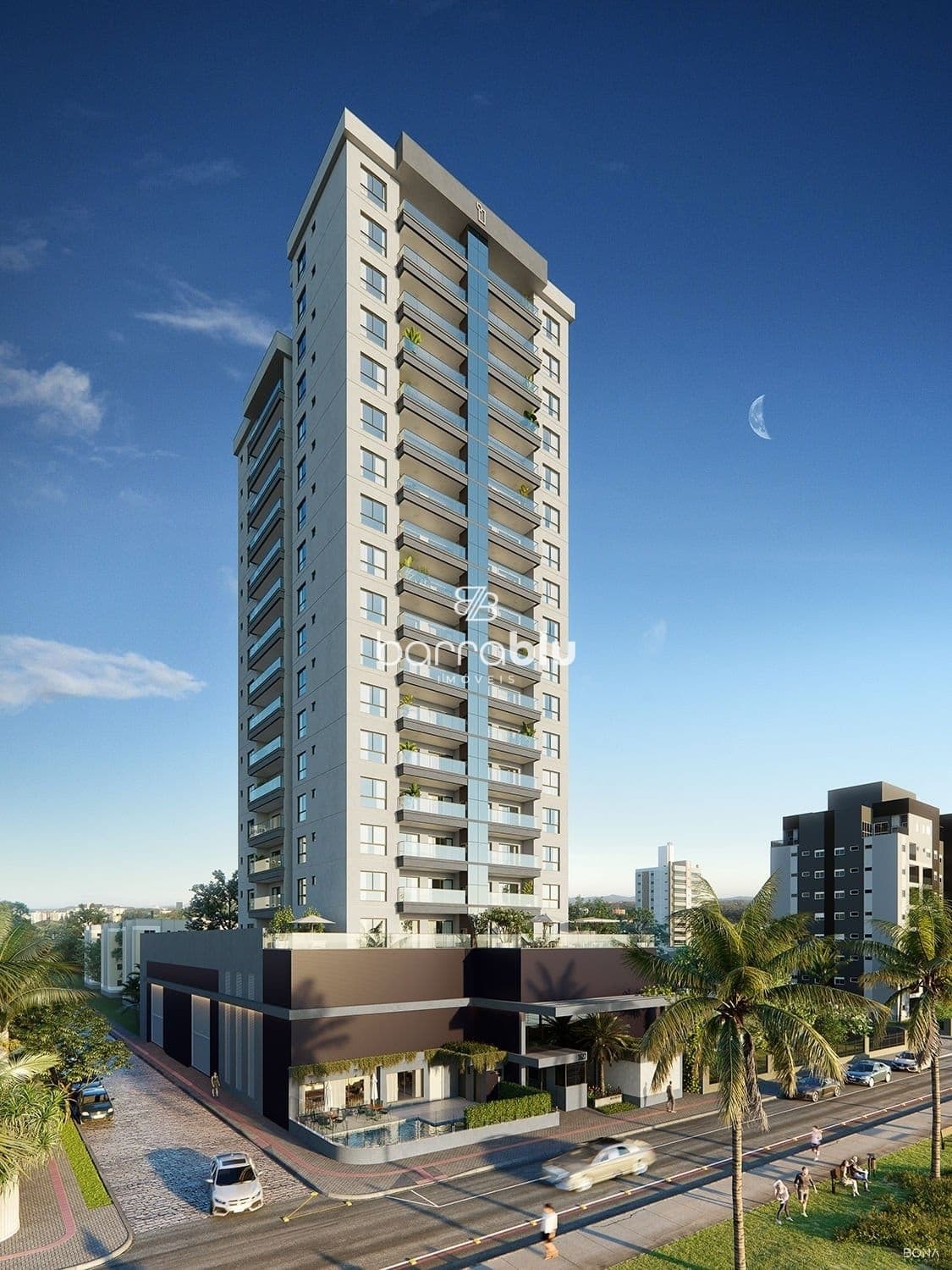 Apartamentos frente mar 3 quartos (1 suíte) 92 a 100 m² Barra Beach – Tabuleiro