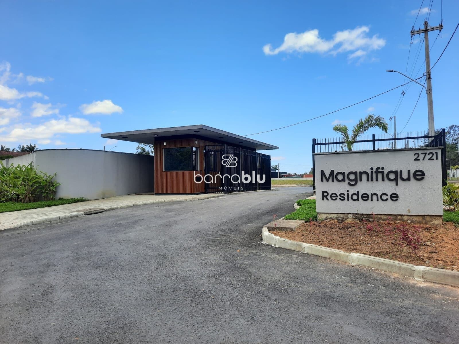 Terreno em condomínio fechado - Magnifique Residence - Centro de Garuva