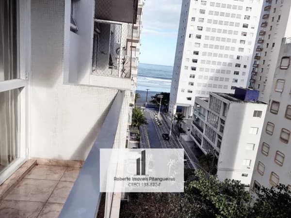 Excelente apartamento com varanda do mar!!!