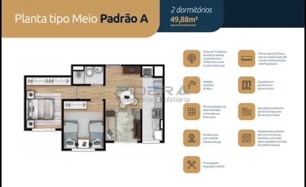 📍 Apartamento de Meio – Reserva Cachoeirinha