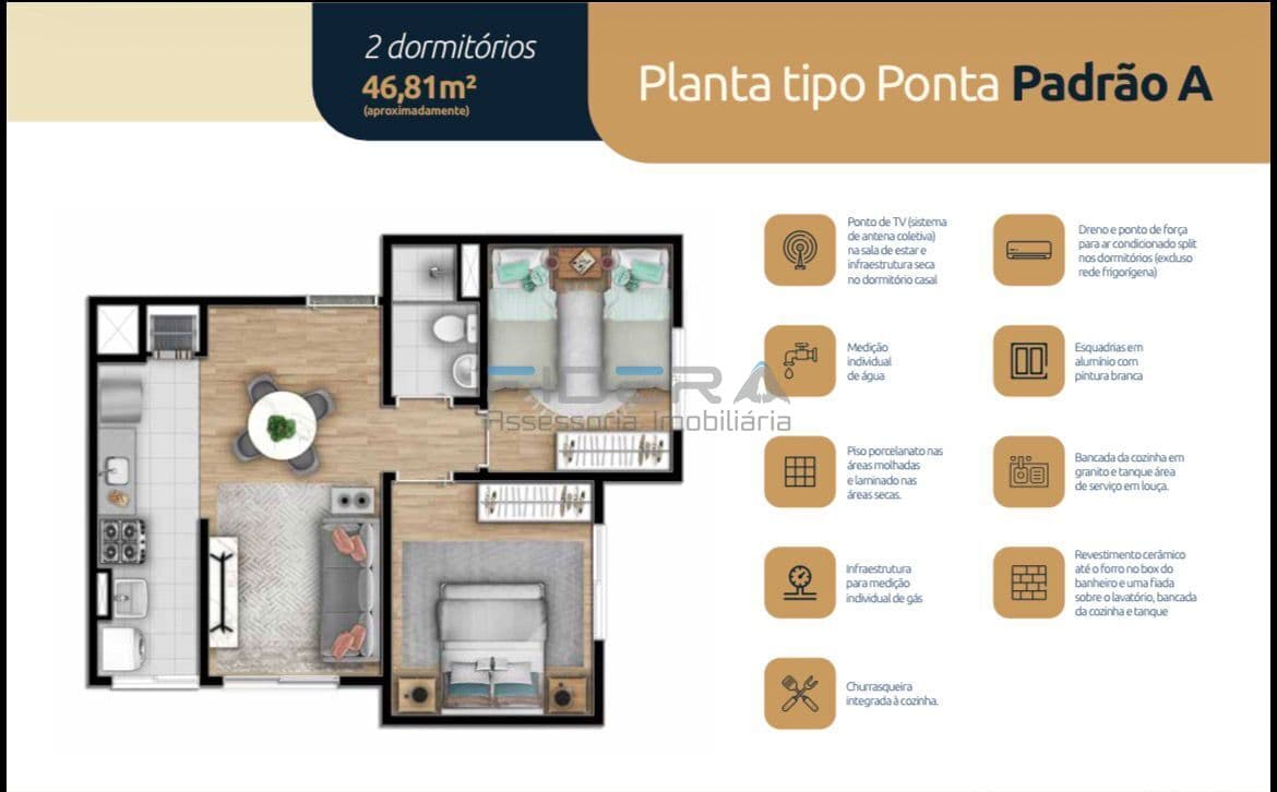 📍 Apartamento de Ponta – Reserva Cachoeirinha