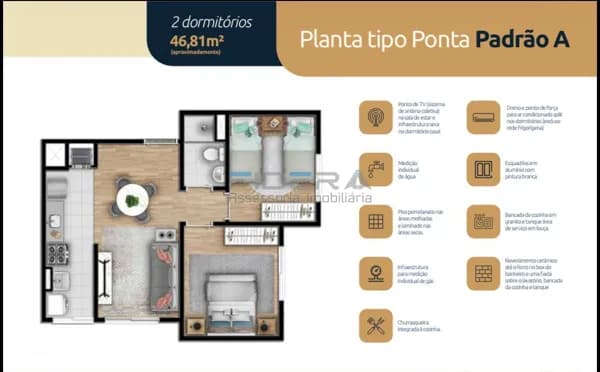 📍 Apartamento de Ponta – Reserva Cachoeirinha
