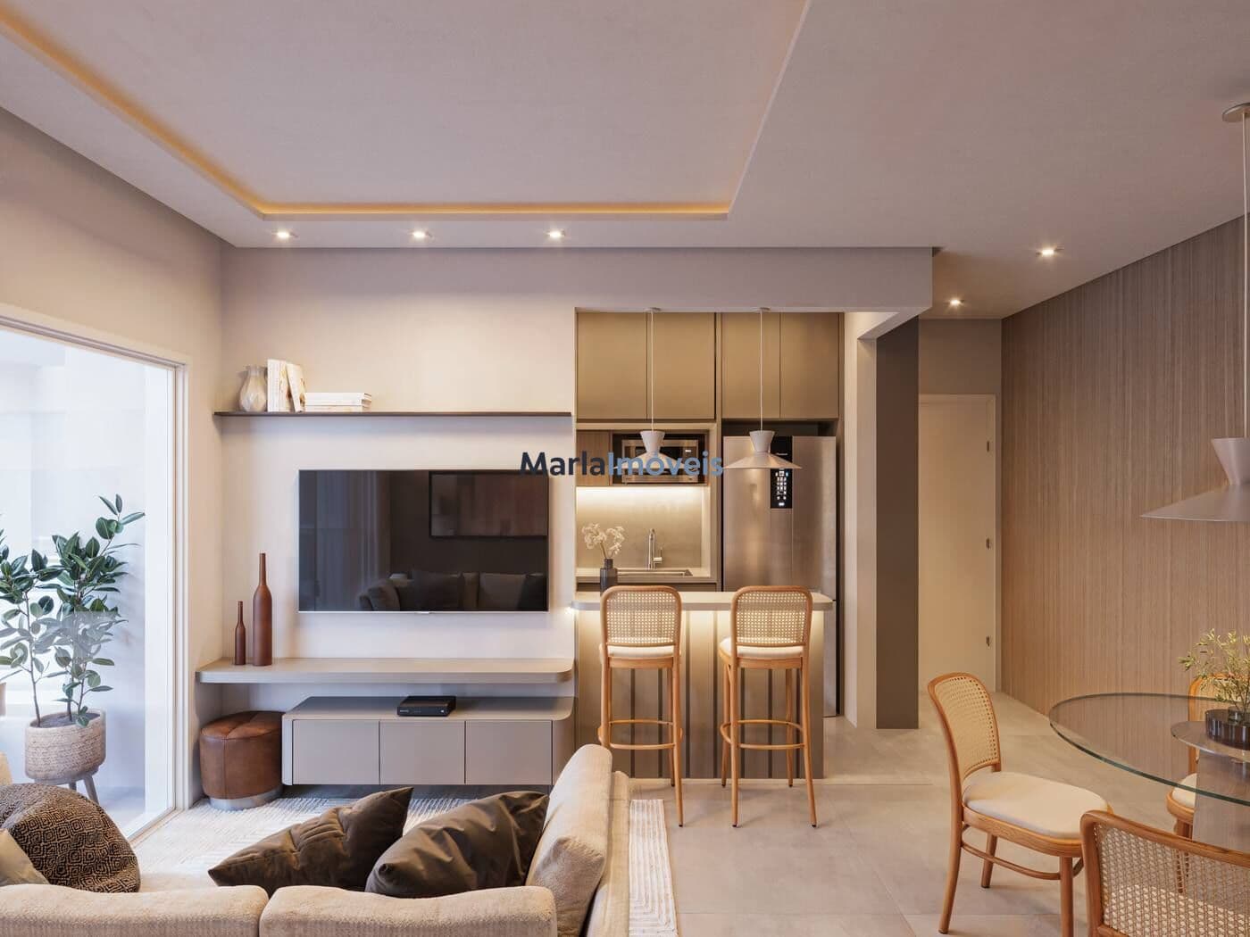 Apartamento COM VARANDA Villa Parque Residencial | 2 Quartos sendo 1 Suíte no Major Prates | Montes Claros