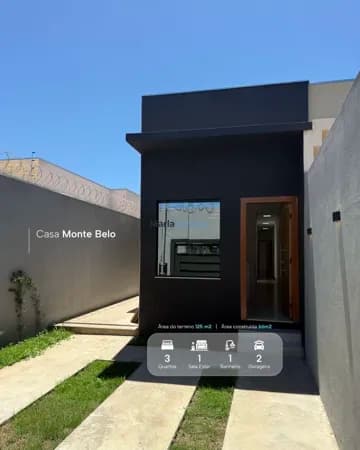 Casa em Montes Claros - Residencial Monte Belo