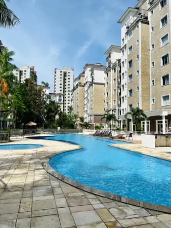 APARTAMENTO PARA ALUGAR SMILE MINDU, 3 QUARTOS DUAS VAGAS DE GARAGEM.