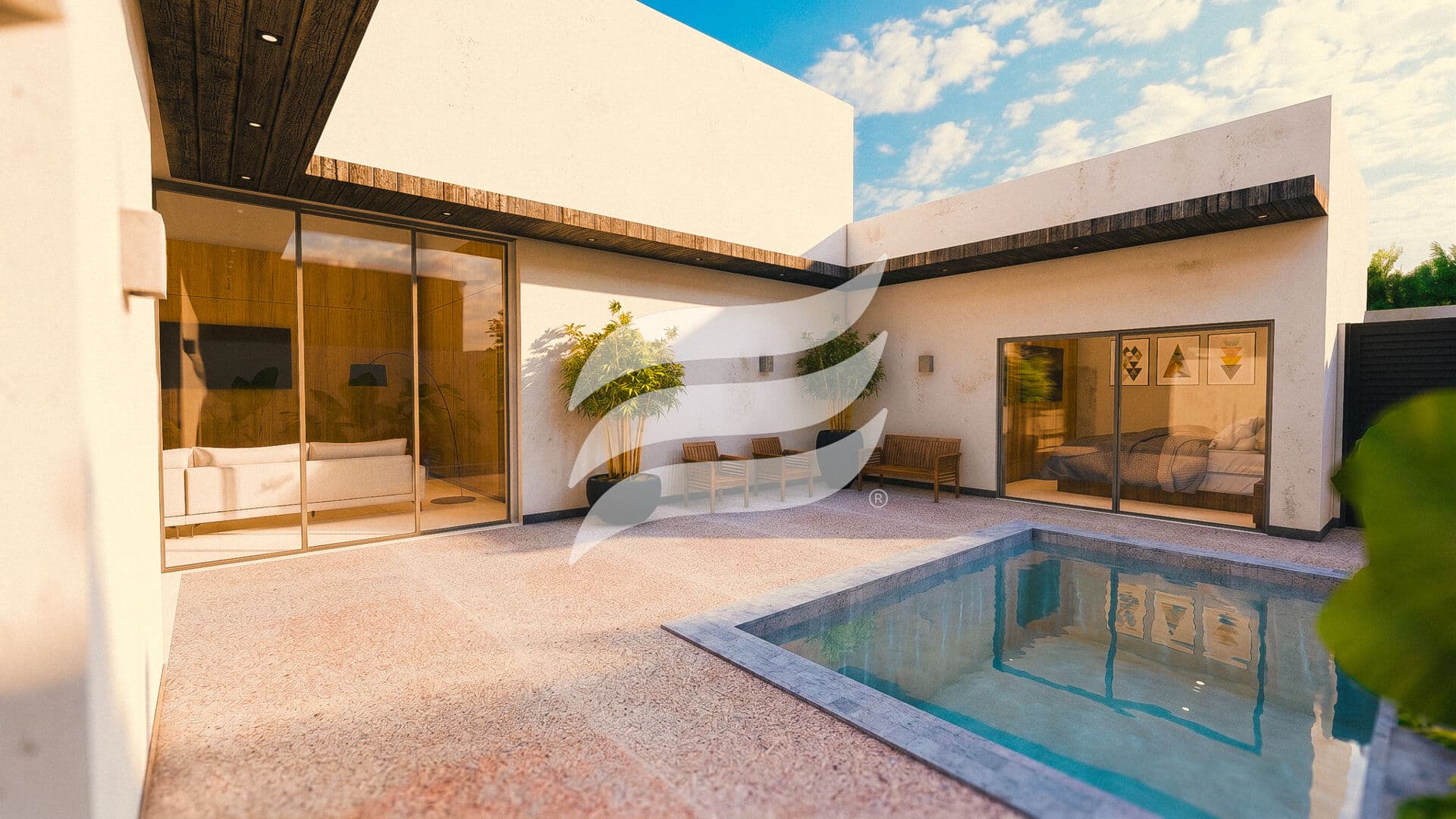 Casa 03 suítes e com piscina à venda no condomínio Royal Boulevard, Araçatuba/SP