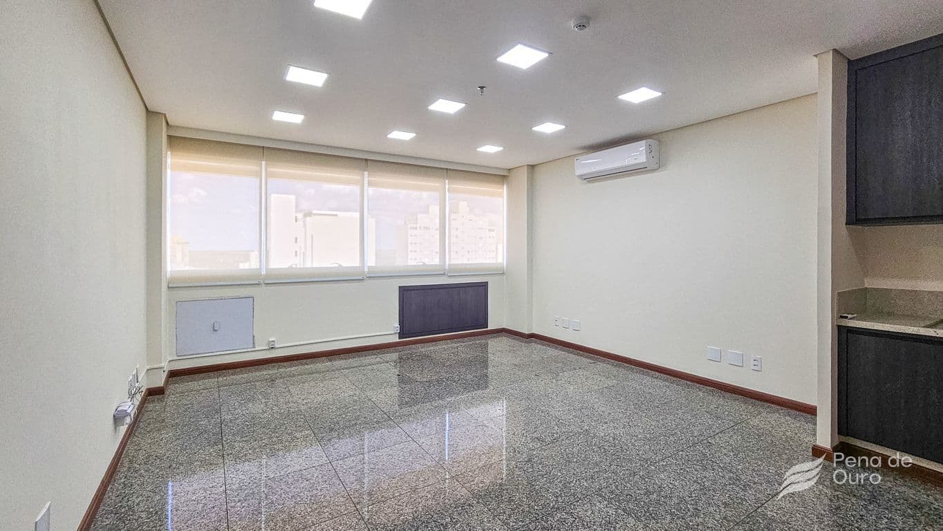 Sala comercial nova com armários e ar-condicionado no Araçatuba Office