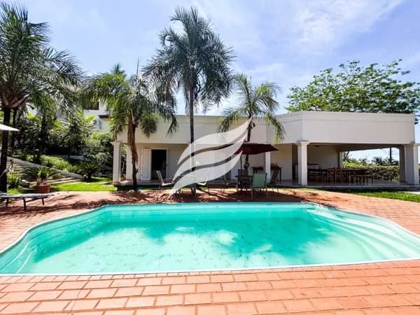 Rancho no Condomínio Ventura com piscina