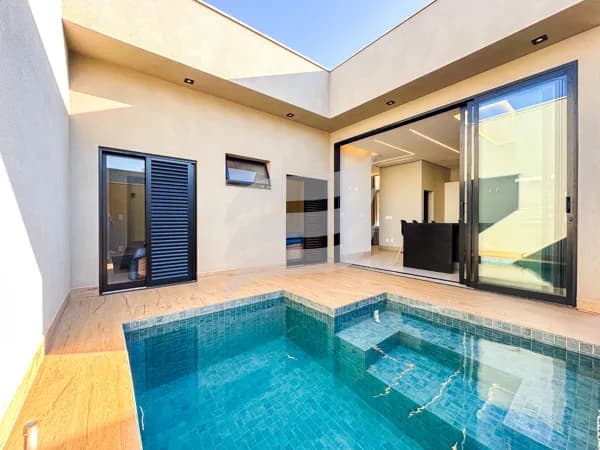 Casa 03 quartos e com piscina à venda no condomínio Costa Home, Araçatuba/SP