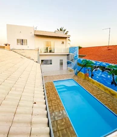 Casa com piscina à venda no bairro Jussara em Araçatuba