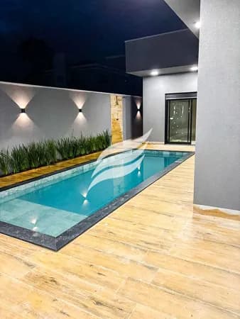 Casa 3 suítes e com piscina à venda no Condomínio Alphaville 2 em Araçatuba